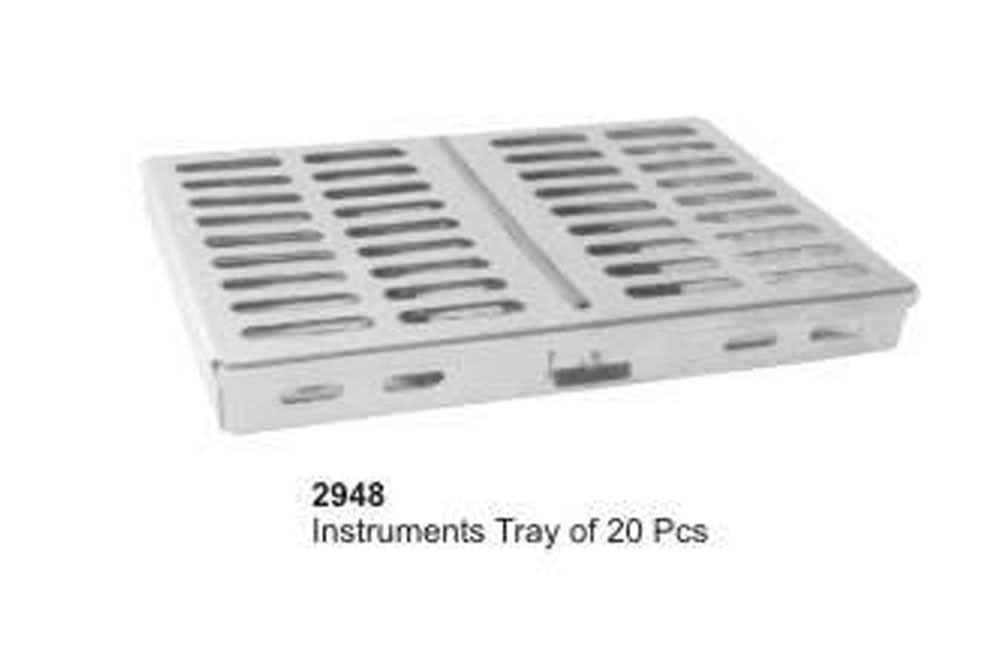 Instruments Tray of 20 Pcs