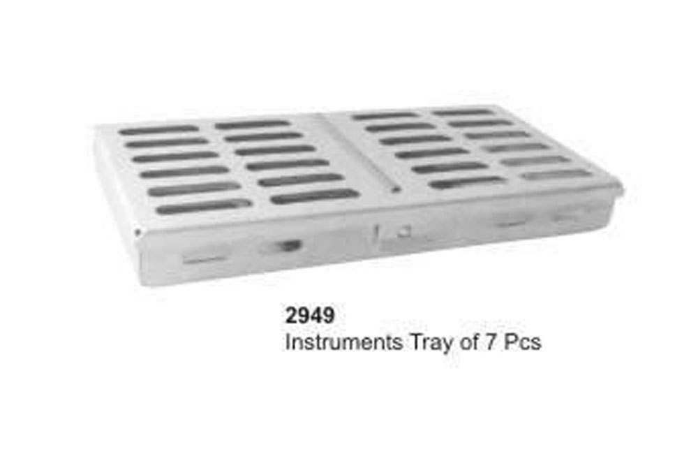 Instruments Tray of 7 Pcs